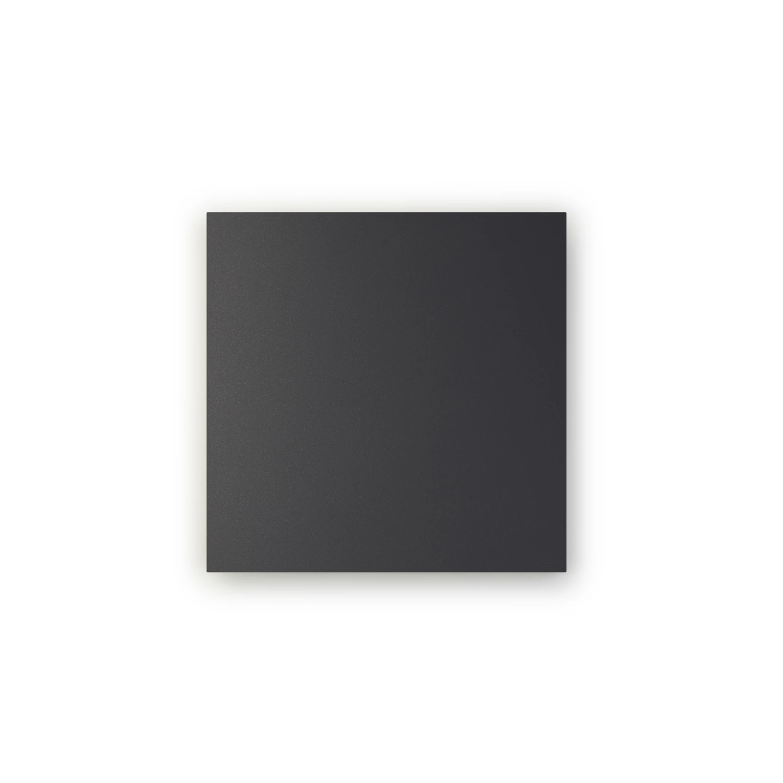 Applique a LED BLADE Q, antracite, 34 x 34 cm, metallo, dimmerabile