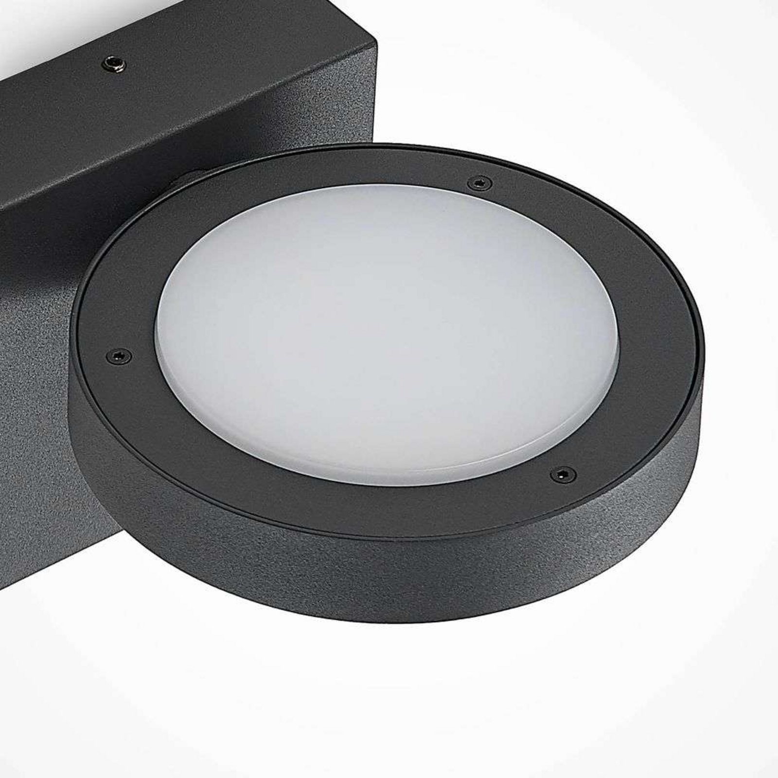 Belna LED Venkovní Nástěnné Svítidlo s Sensor Graphite - Lucande