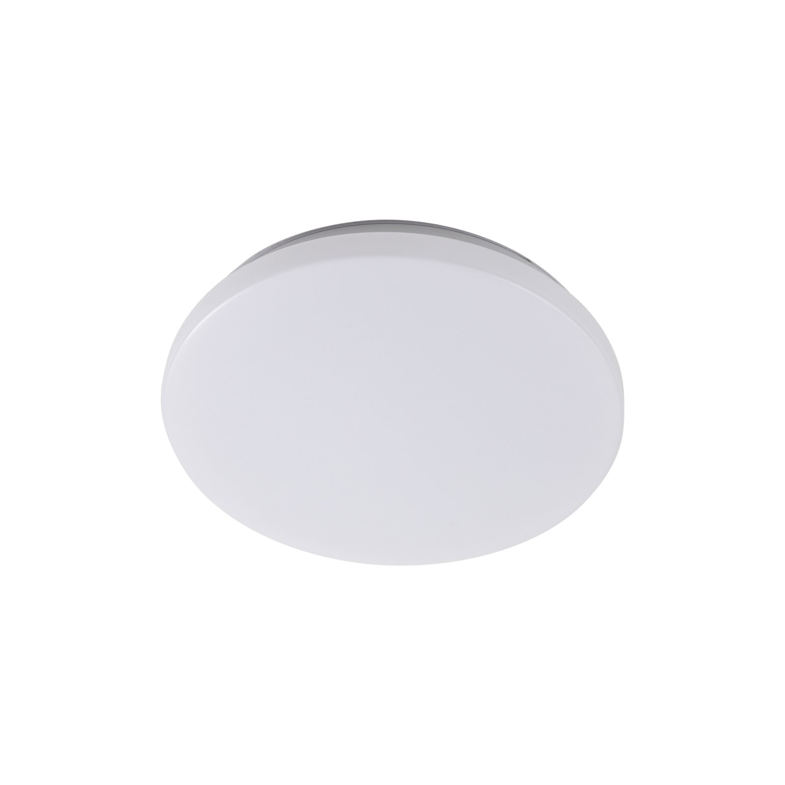 Lindby Doki LED zunanja stropna svetilka, 26 cm, bela, plastika