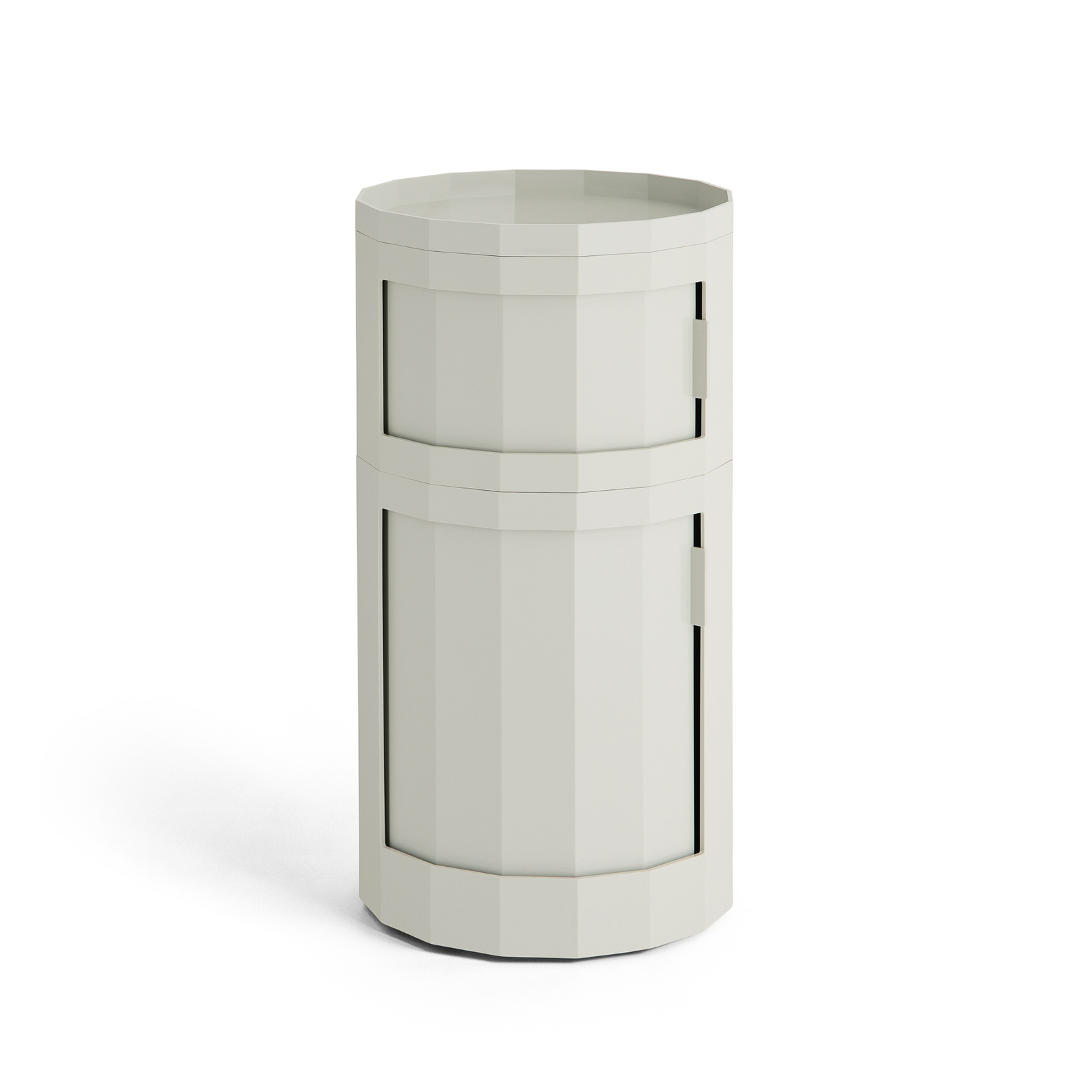 Facet Cabinet 110 sivukaappi, harmaa, ABS - HAY