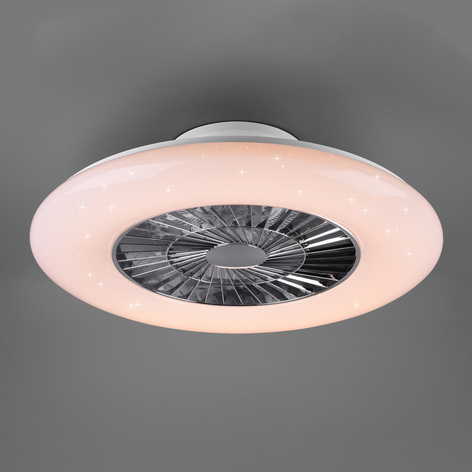 LED-Deckenventilator Visby, Ø 60cm, Tunable White