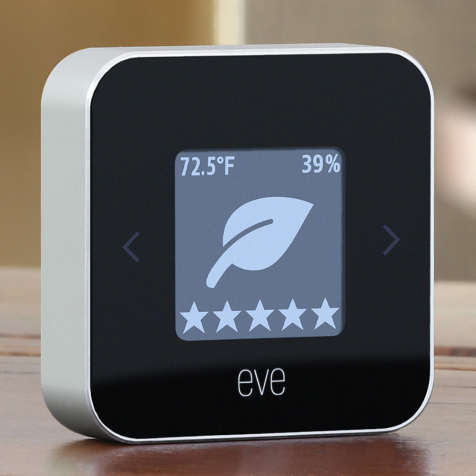 Eve Room monitor för rumsklimat och luftkvalitet
