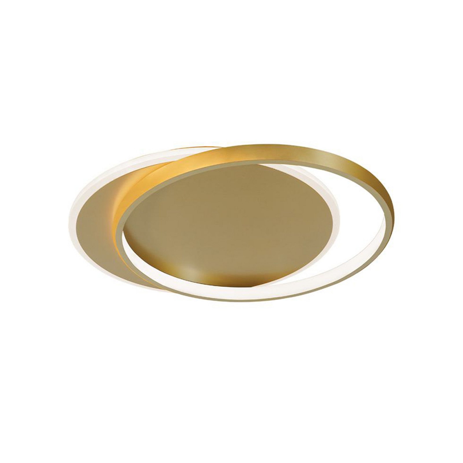Viokef Plafonieră LED Evelyn auriu lungime 55 cm metal - Camera de zi / sufragerie - Modern - Aluminiu