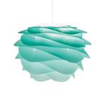 UMAGE Carmina Mini lampe turquoise/câble blanc