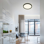 LED ceiling lamp 7363, Ø 42 cm, backlight