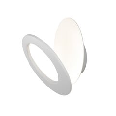 Toronto LED-væglampe, hvid, Ø 26 cm, aluminium, justerbar