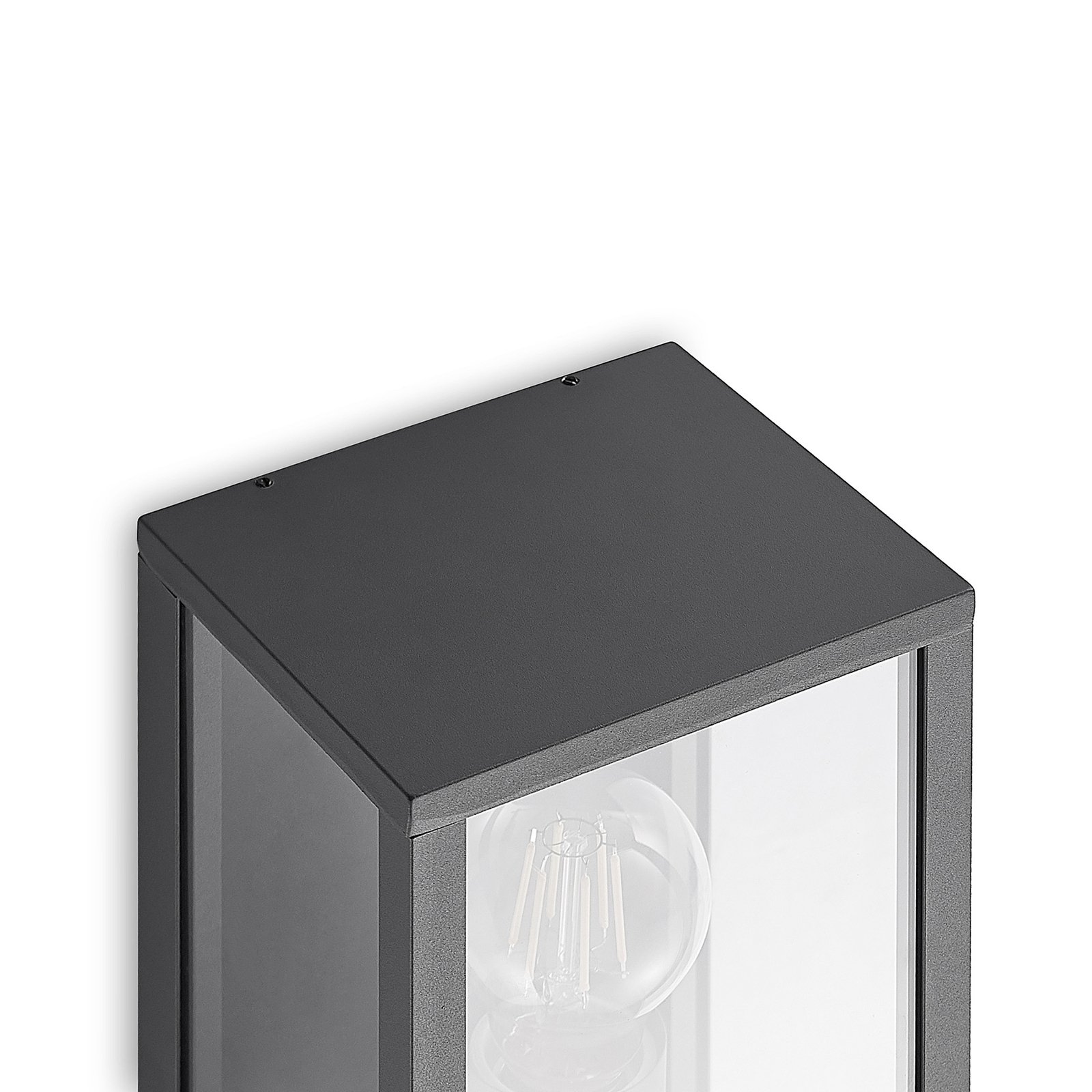 Peldar Kültéri Fali Lámpa Dark Grey - Lindby