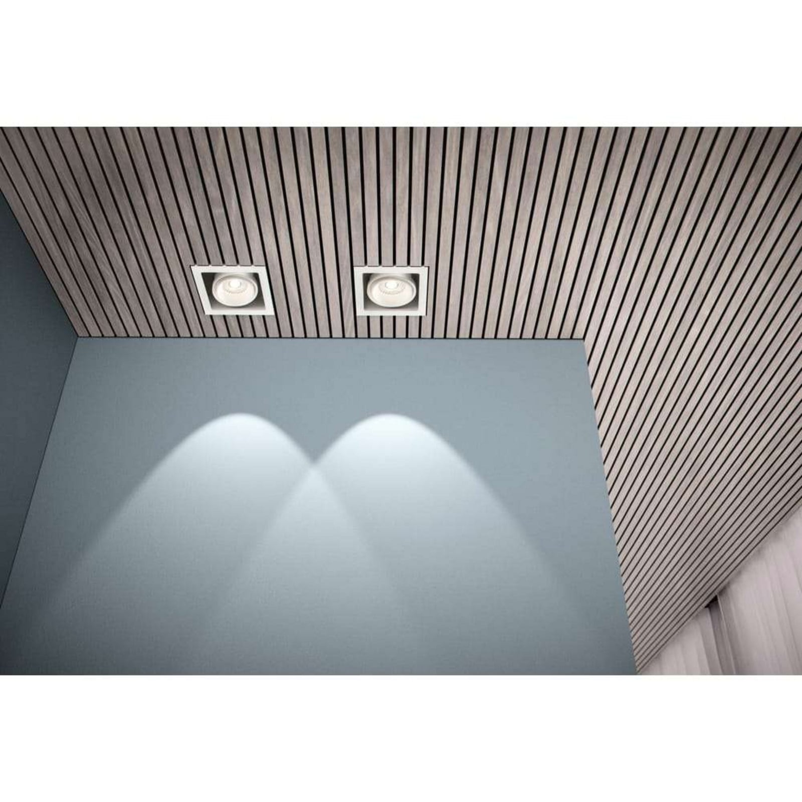 Ghost 1 Indbygningsspot 6W 2700/3000K White LIGHT-POINT - Køkken - Aluminium