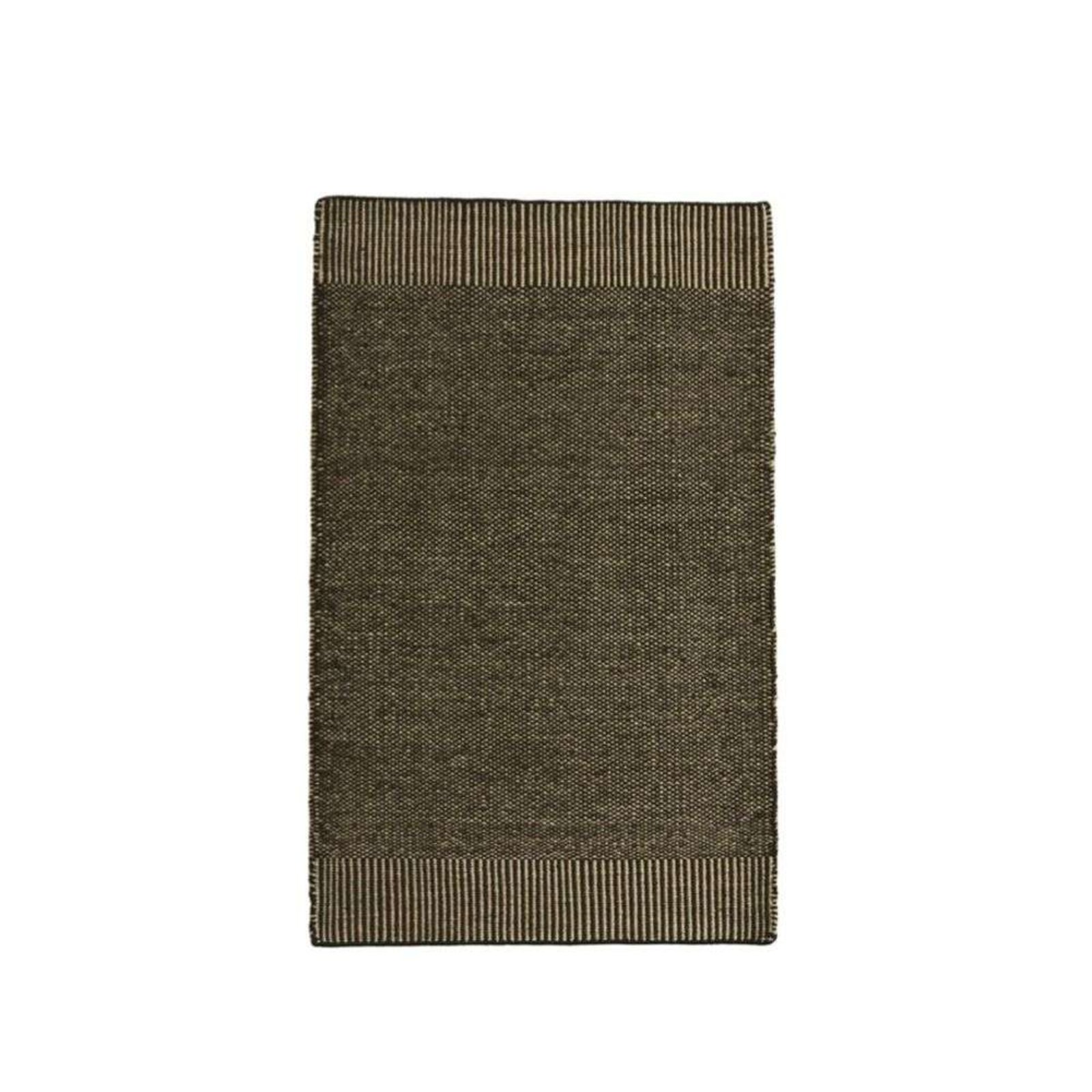 Rombo Rug White/Moss Green 240x170 - Woud