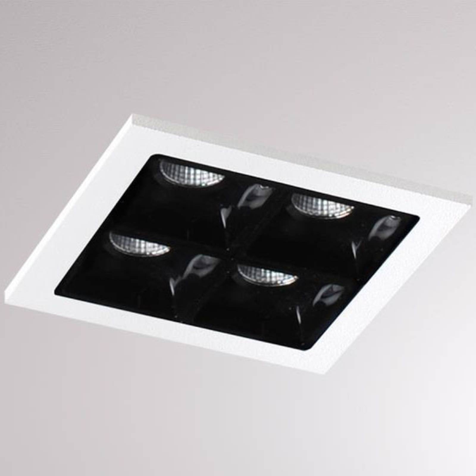 Liro lampe encastré LED blanc/noir 34° 2 700 K