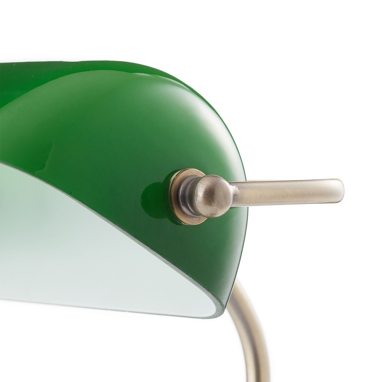 Bankers Lampada da Tavolo 42 cm Oxide/Green - Markslöjd