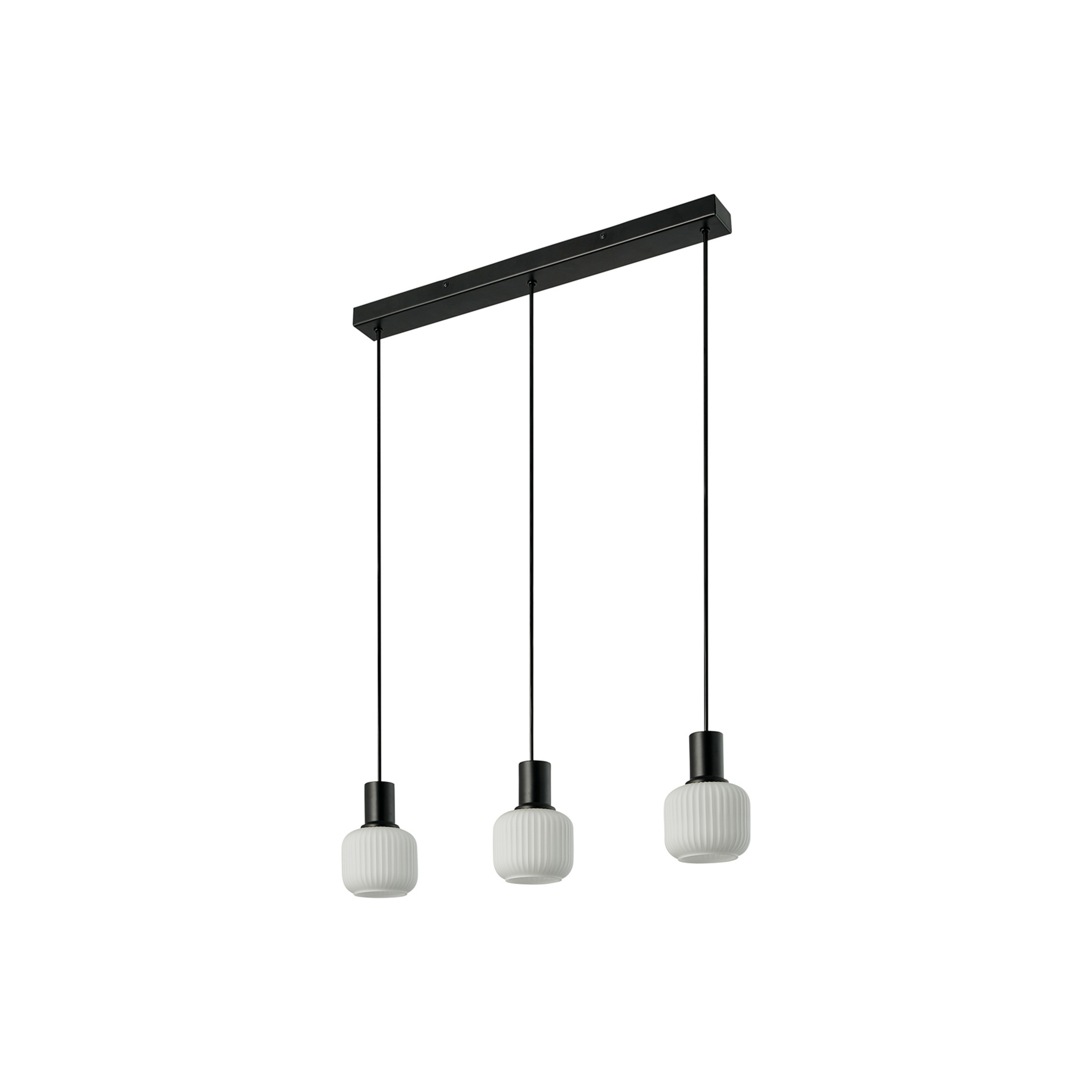 Milford 3 Mini Suspension Rail Black - Nordlux