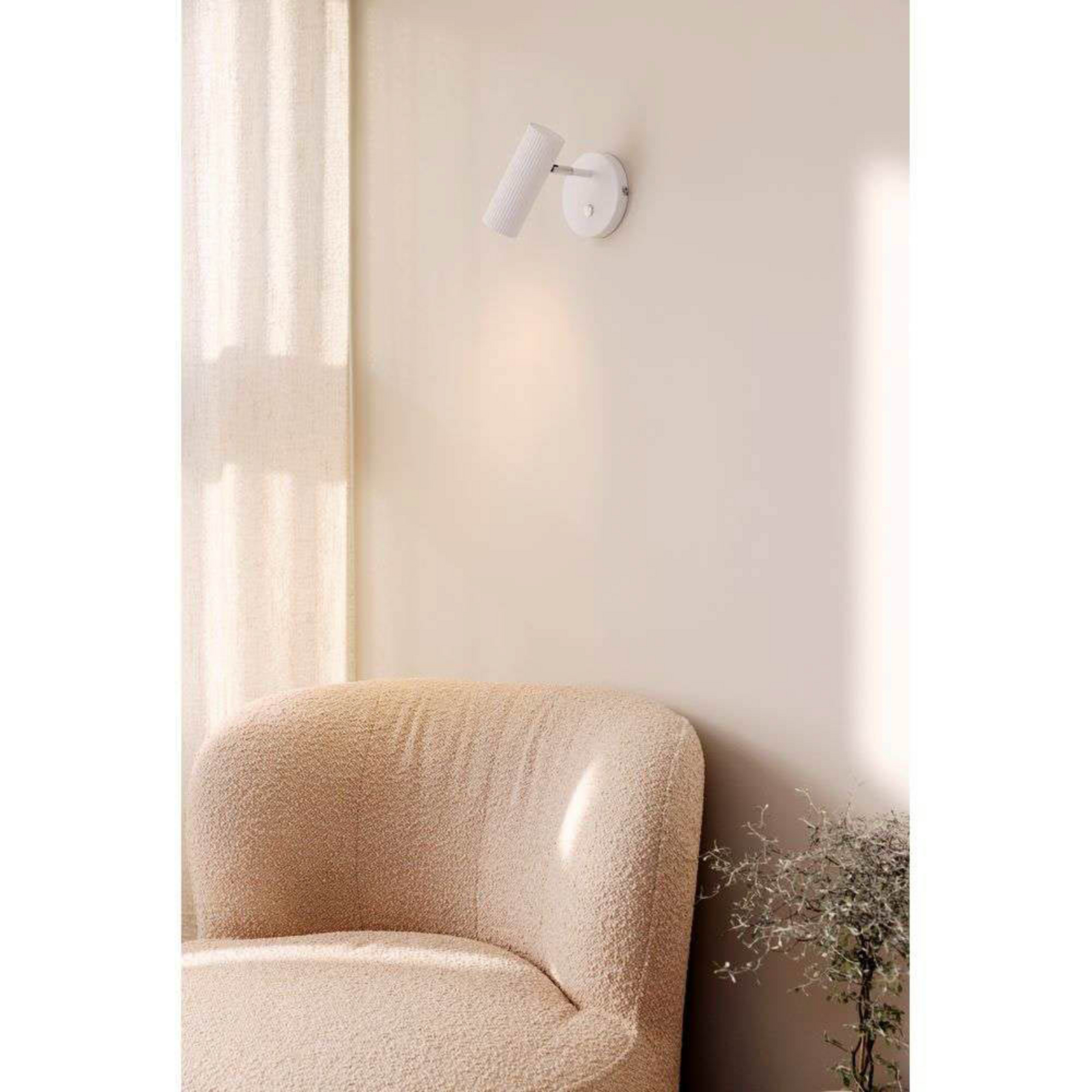 Hubble Aplique de Pared White - Globen Lighting