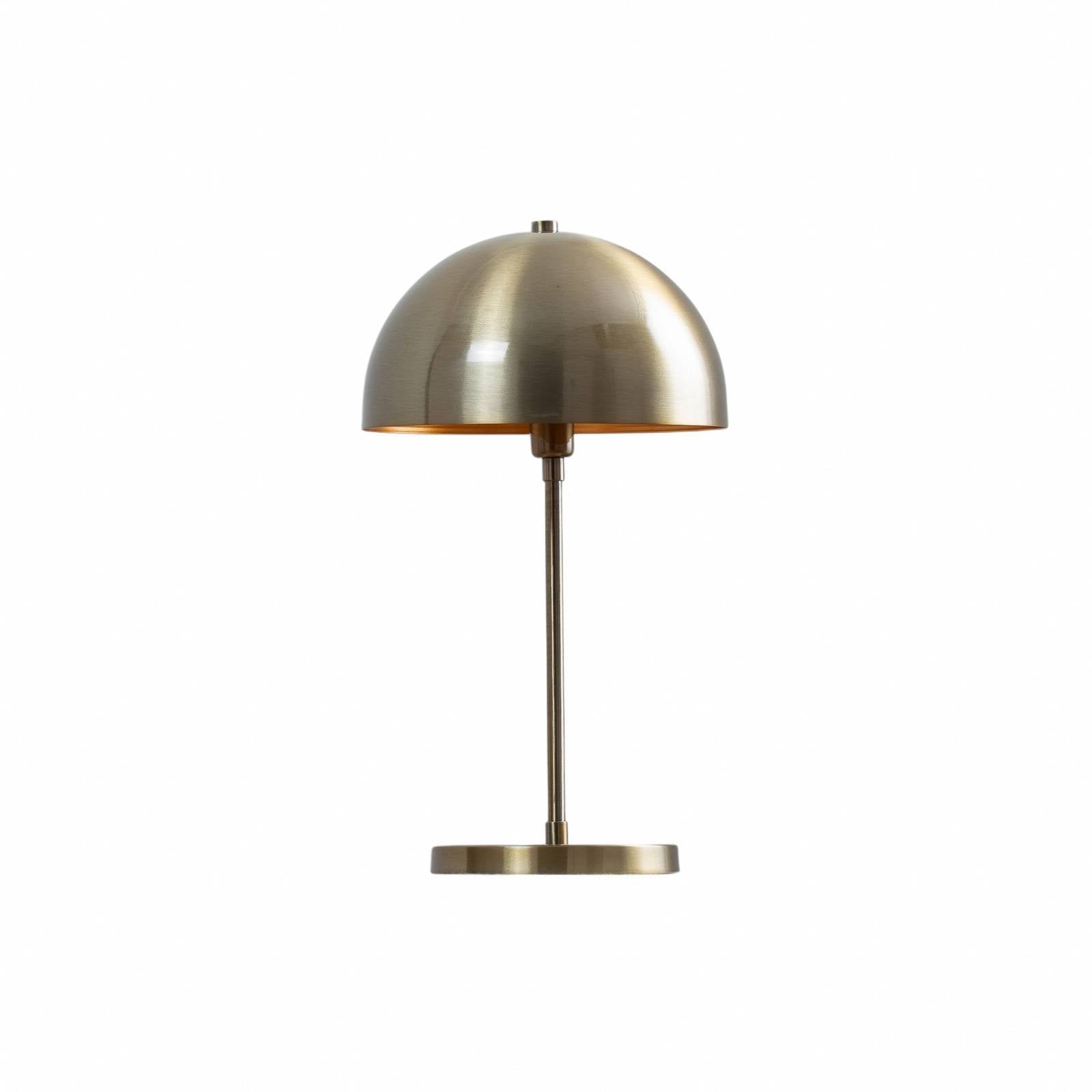 Tischleuchte Varzan 10857, gold antik, Metall, Höhe 50 cm