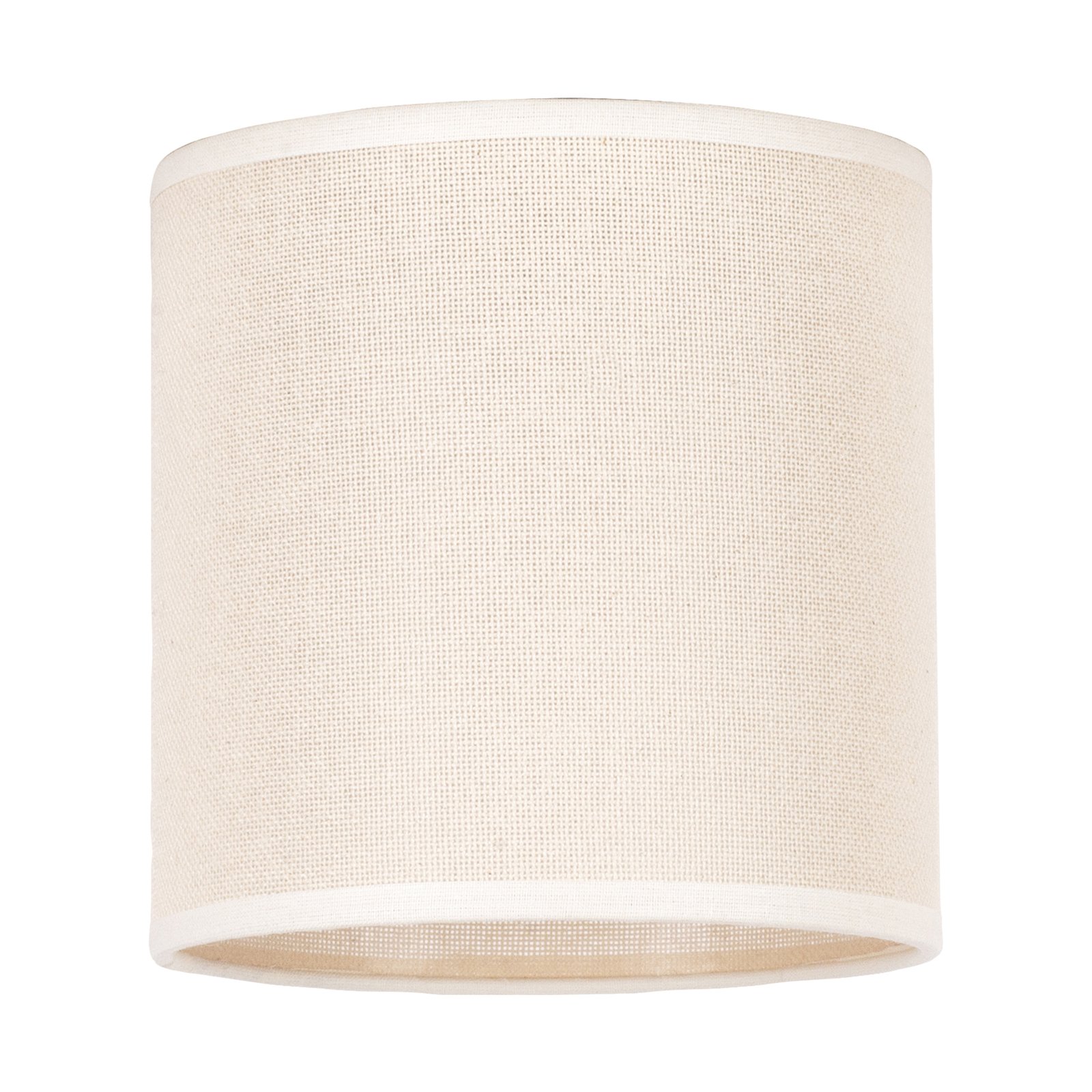 Roller lampshade, beige, Ø 15 cm, height 15 cm