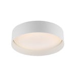 LED lubinis šviestuvas „TAVOLI“, baltas, Ø 29 cm, metalas, CCT, reguliuojamas