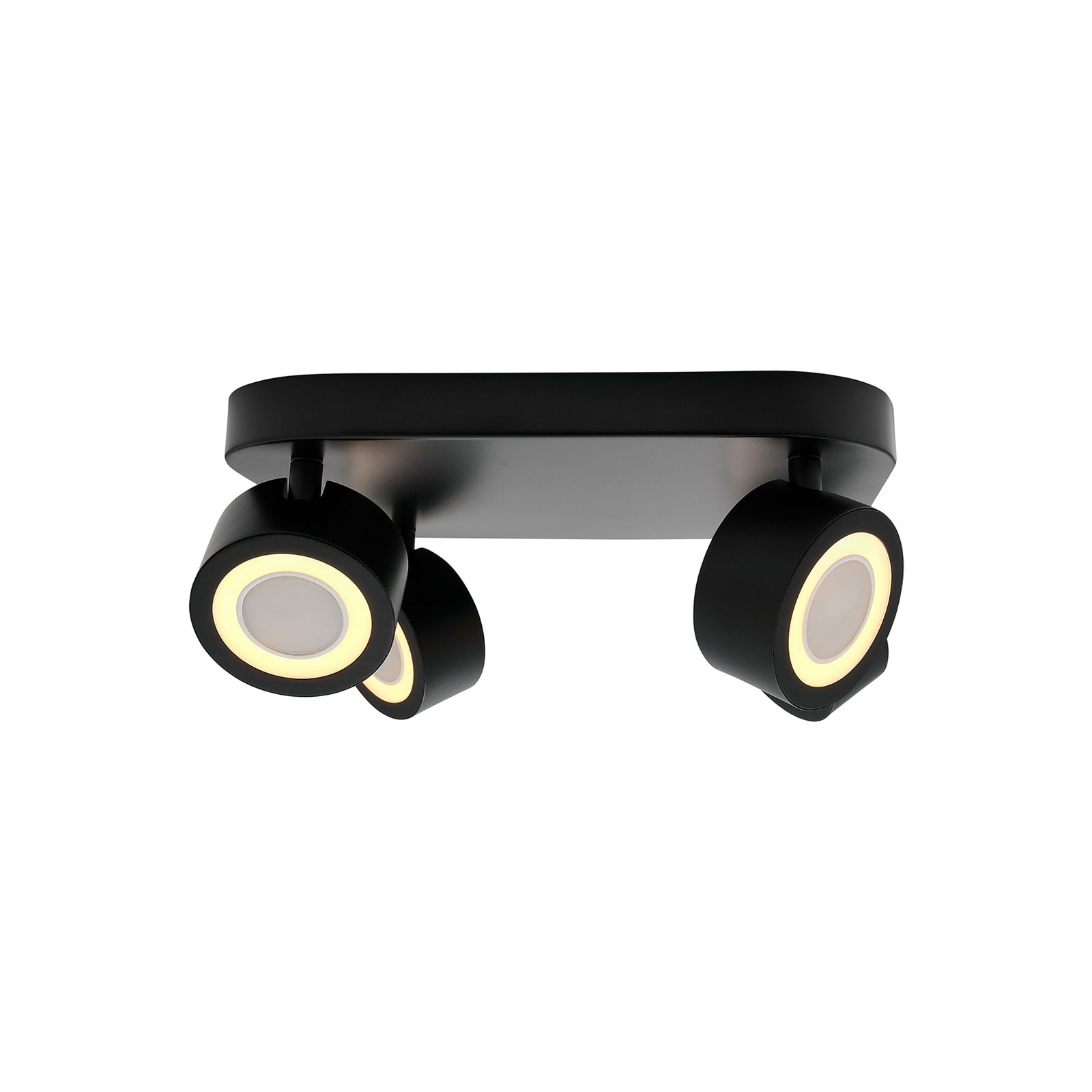 Clyde 4-Spot Plafonnier Black - Nordlux