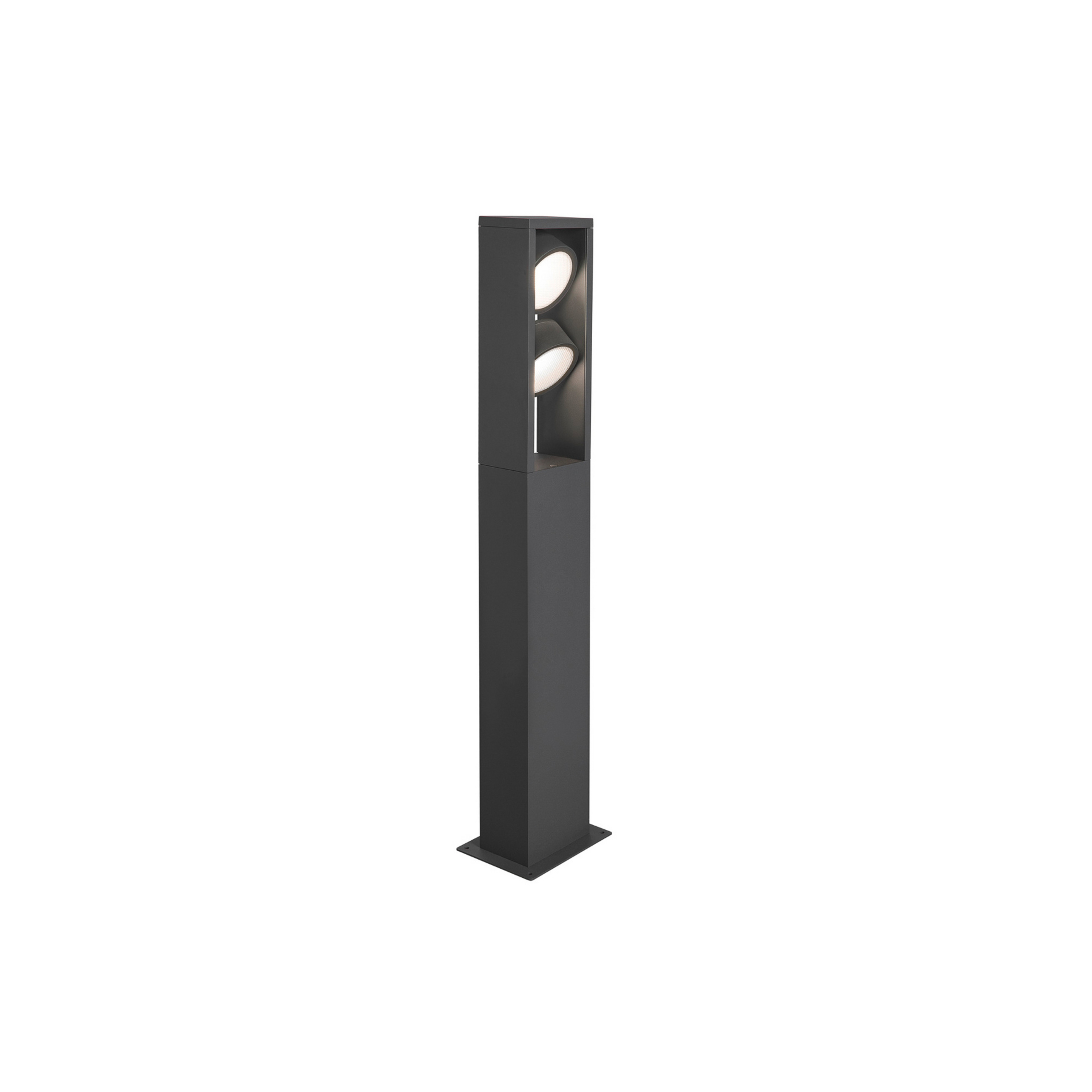 SLV Eskina Frame 75 Lampione a LED, antracite, alluminio, IP65, CCT