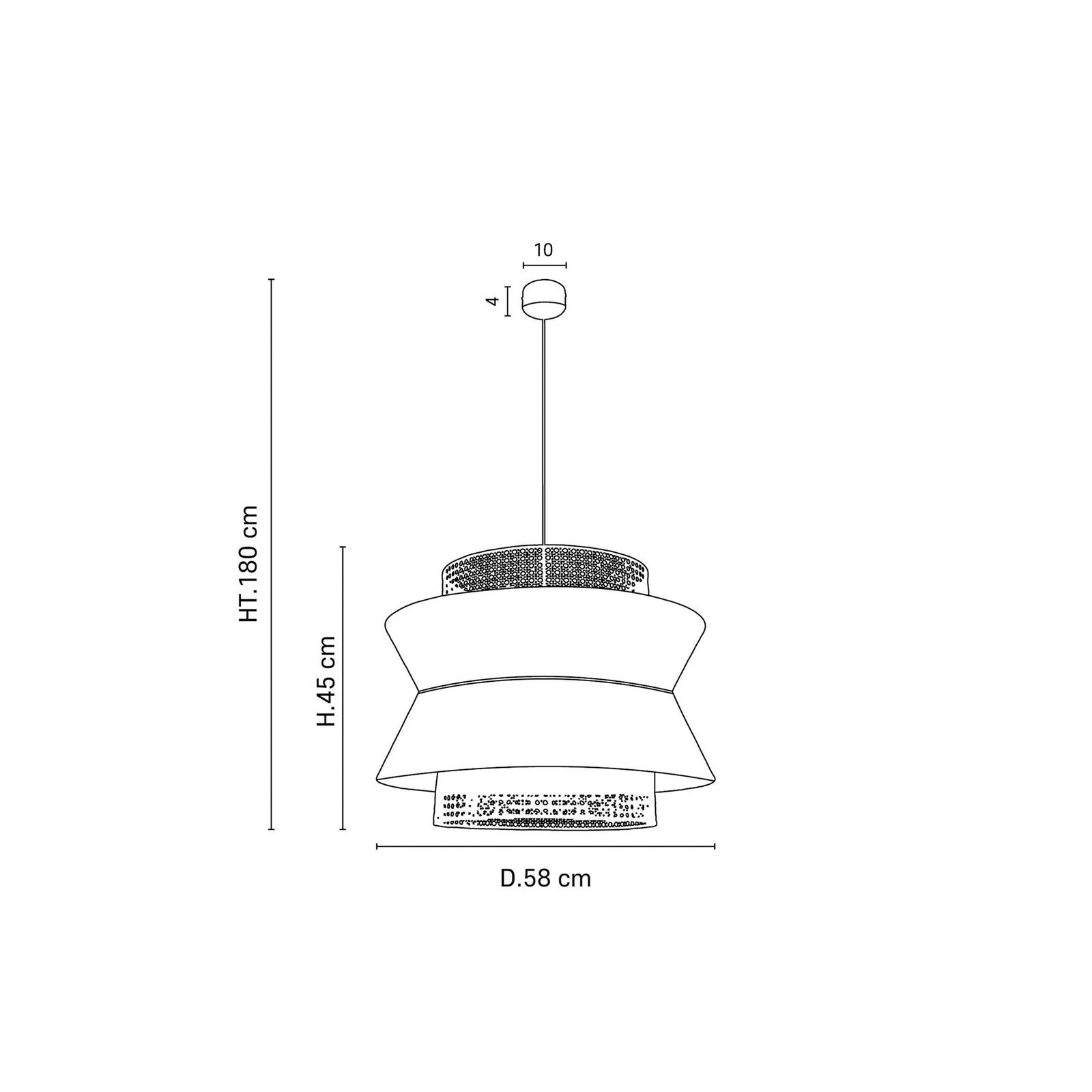 Singapour XL Hängeleuchte, khaki/curry - MARKET SET Singapour XL Hängeleuchte, khaki/curry - MARKET SET