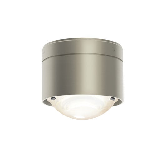 Puk! 80 One LED-Deckenspot Linse matt, nickel matt
