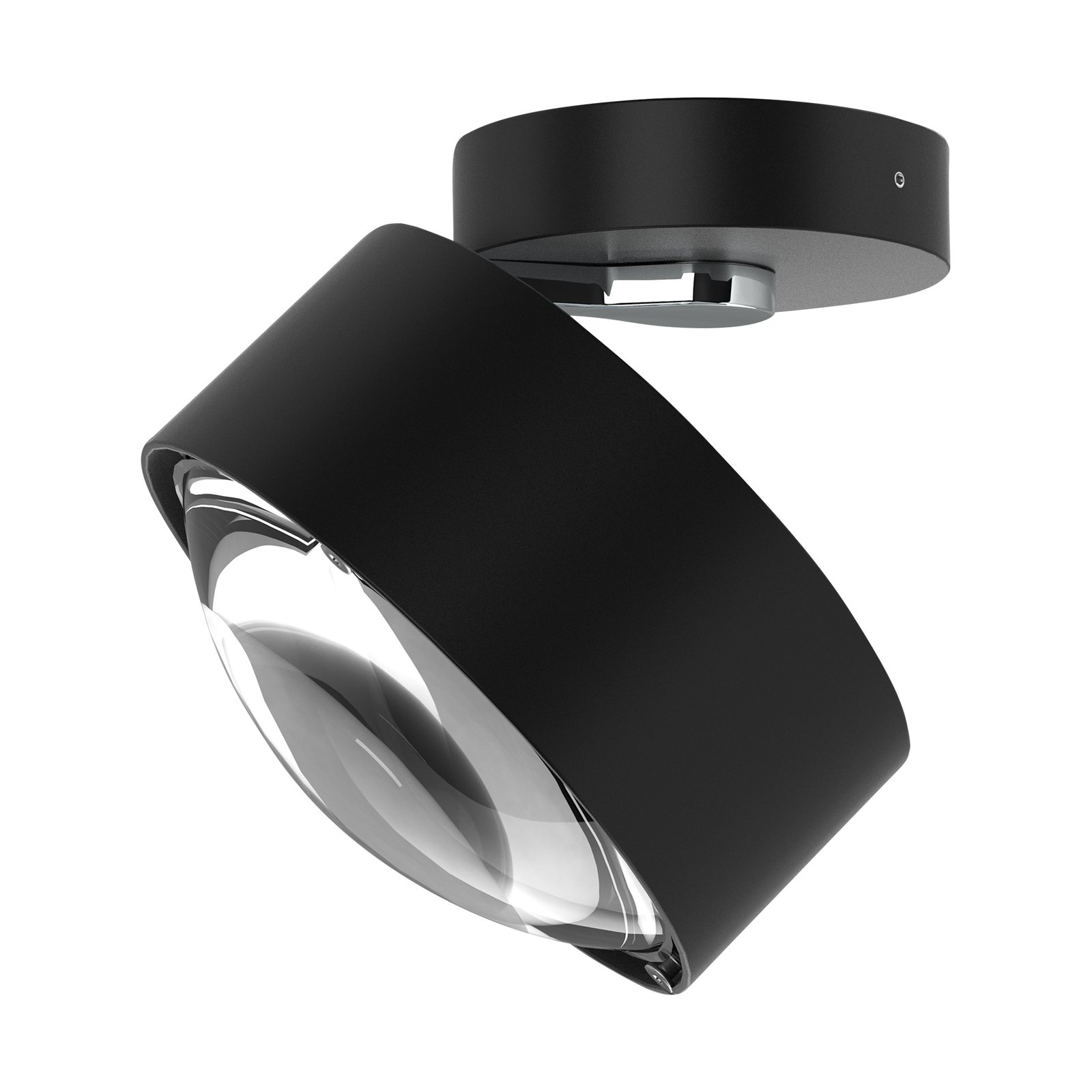 Reflektor Puk Maxx Move LED, číra šošovka, matná čierna