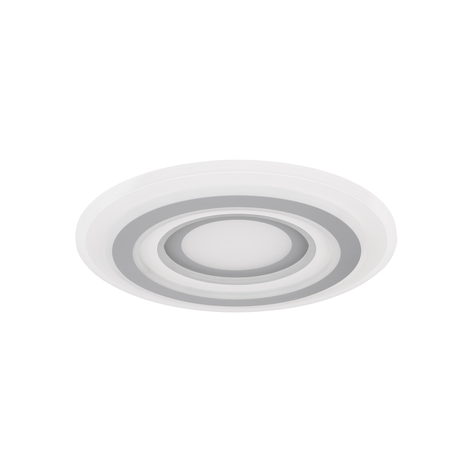 LED ceiling light Sabatino, white/anthracite, Ø 48 cm, CCT