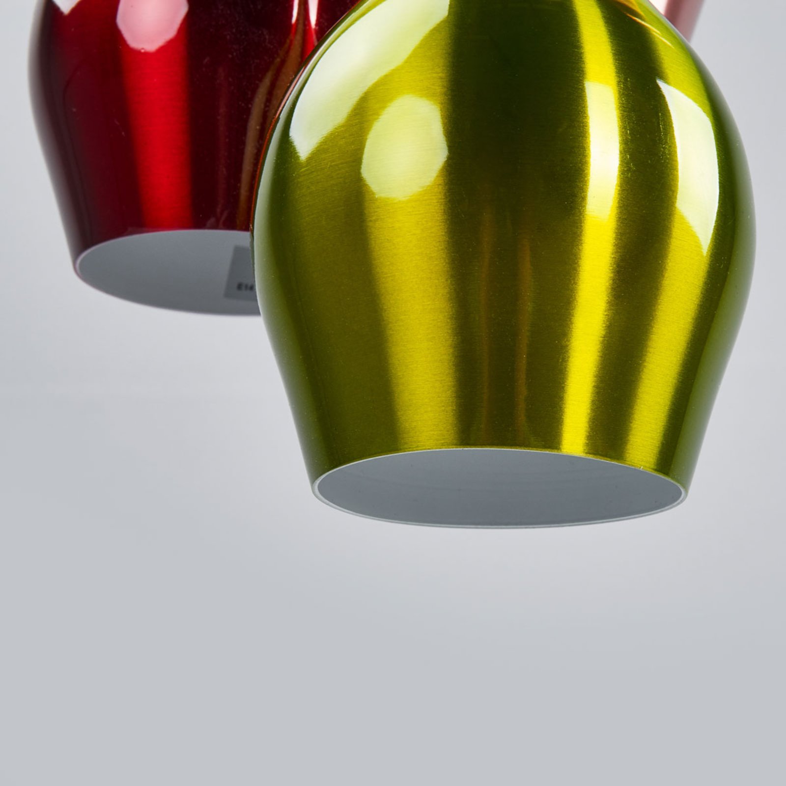 Vibrante - Lampada sosp paralumi colorati 5 luci
