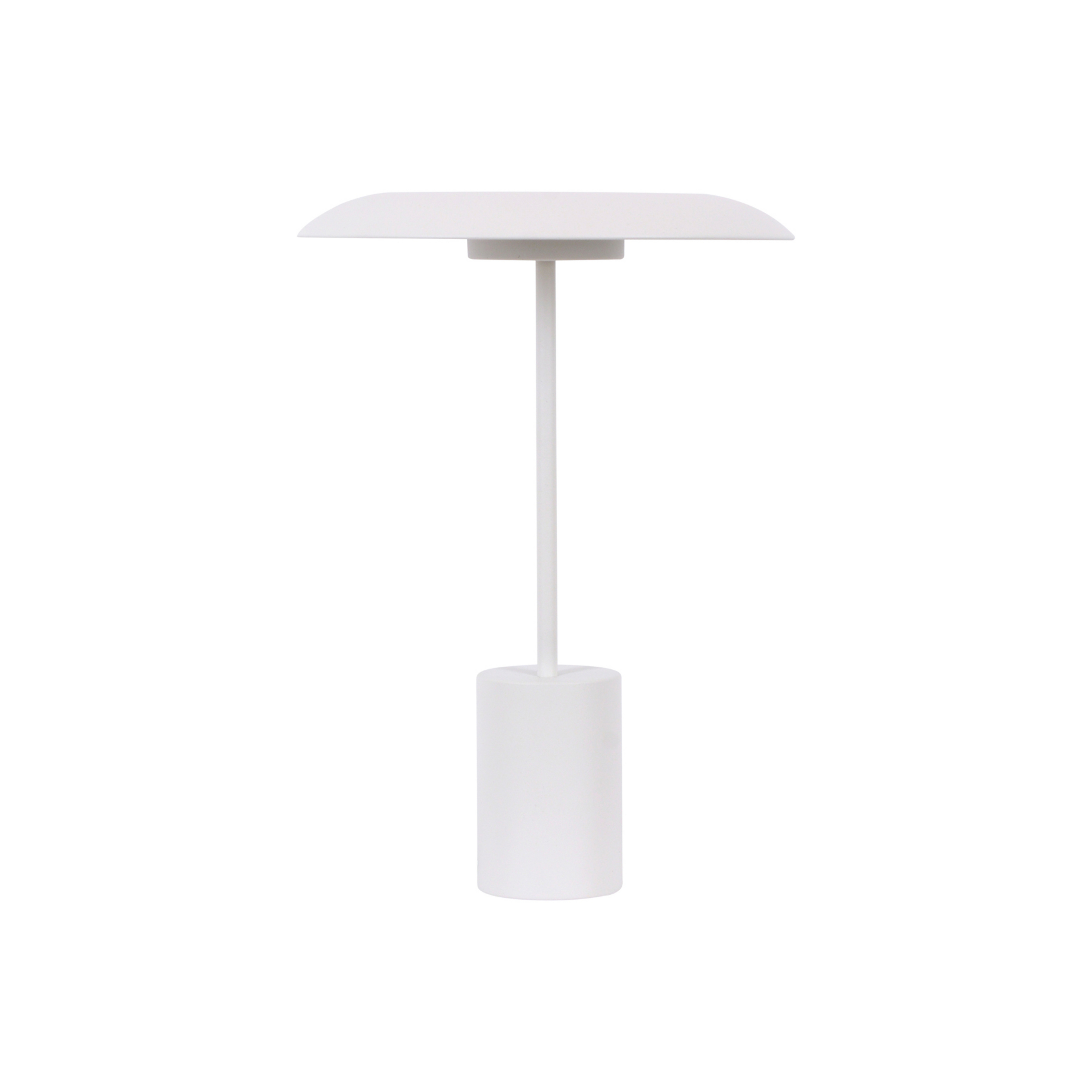 LED настолна лампа Beacon Smith, бяла, метална, USB порт