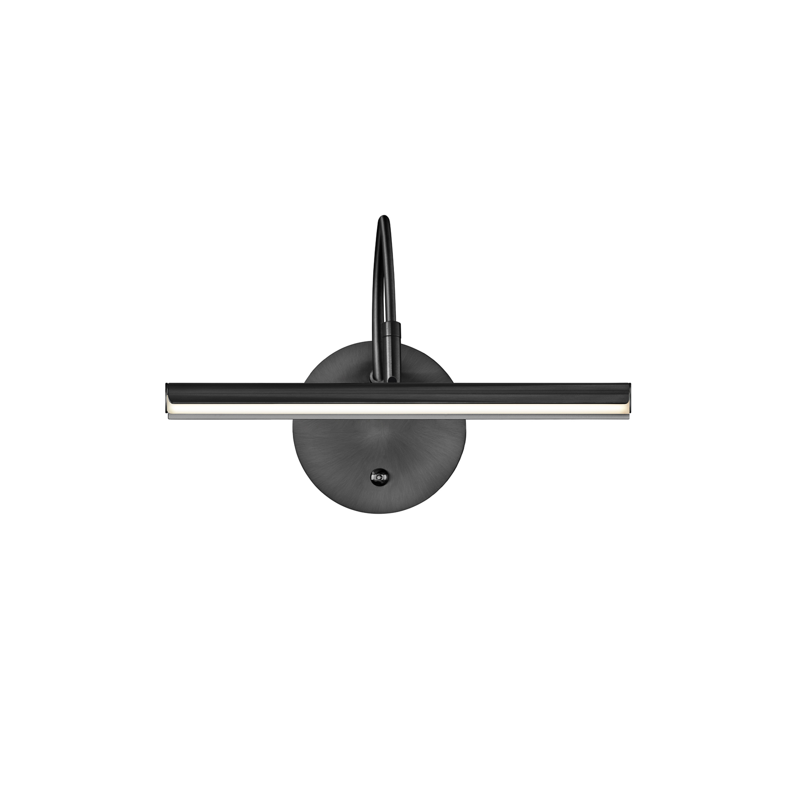 LED-vägglampa Nami med strömbrytare, CCT sandsvart