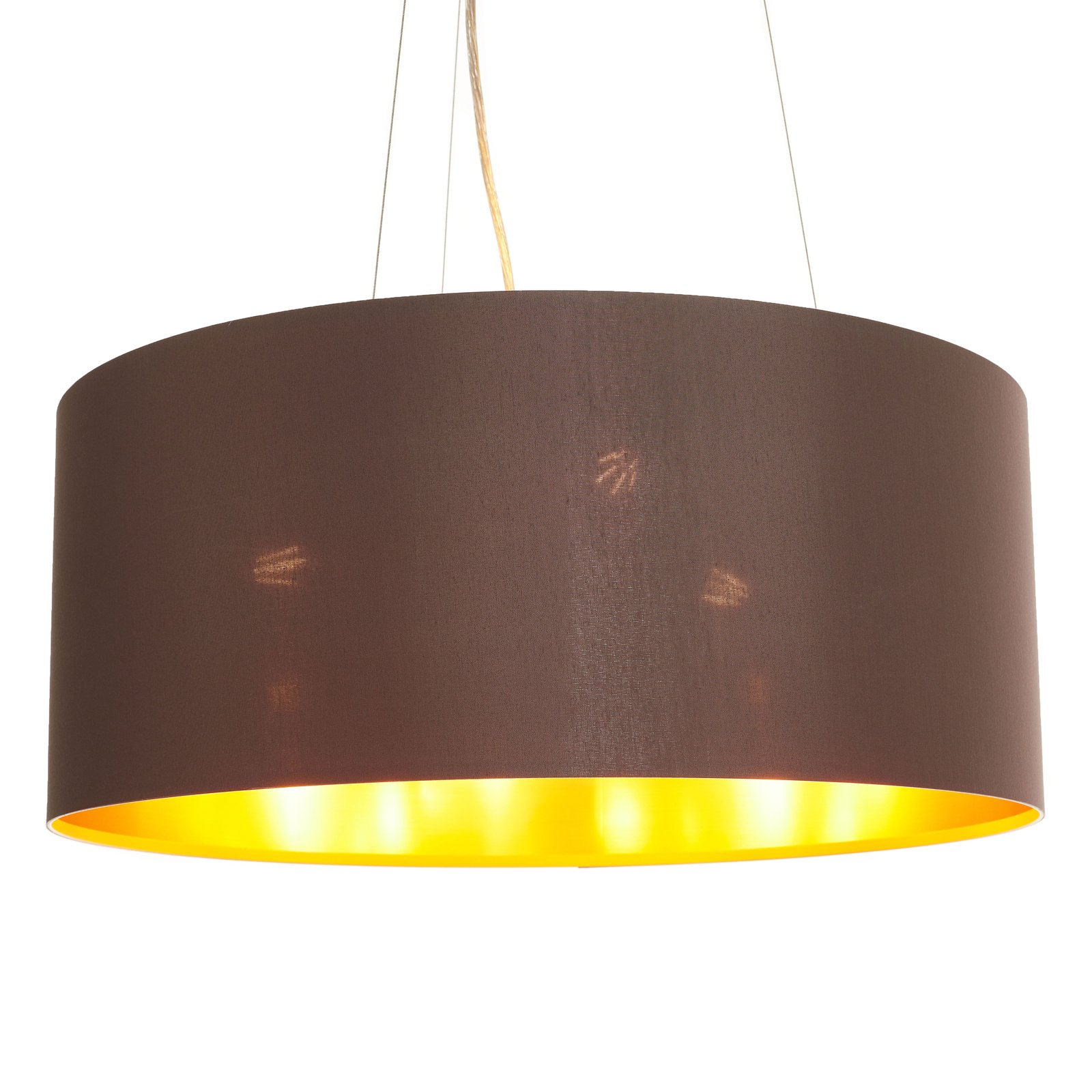 Lampada a sospensione Maserlo, cappuccino, 53 cm