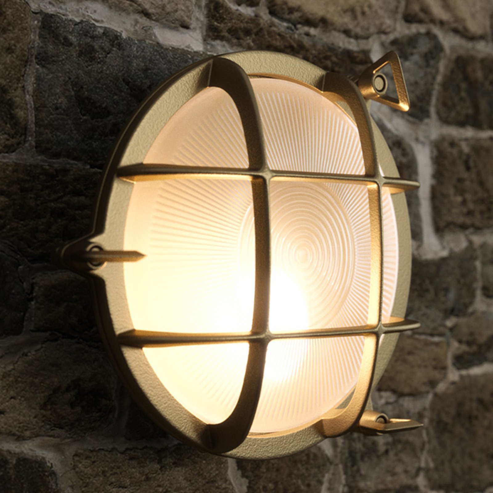 Polperro Candeeiro de Parede Brass - Nordlux