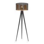 Thoralf Floor Lamp Black - Lindby