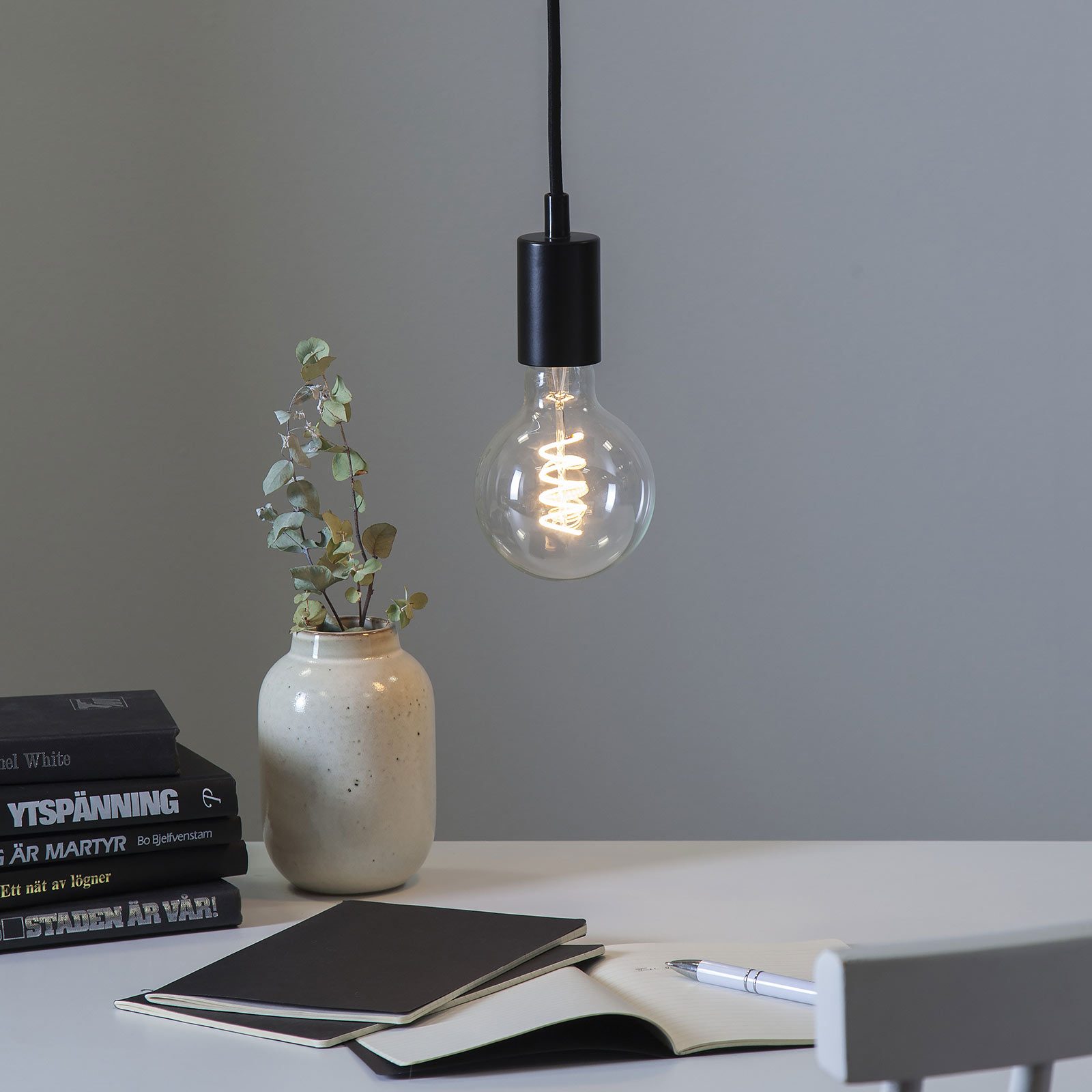 E27-Fassung Stil mit Kabel