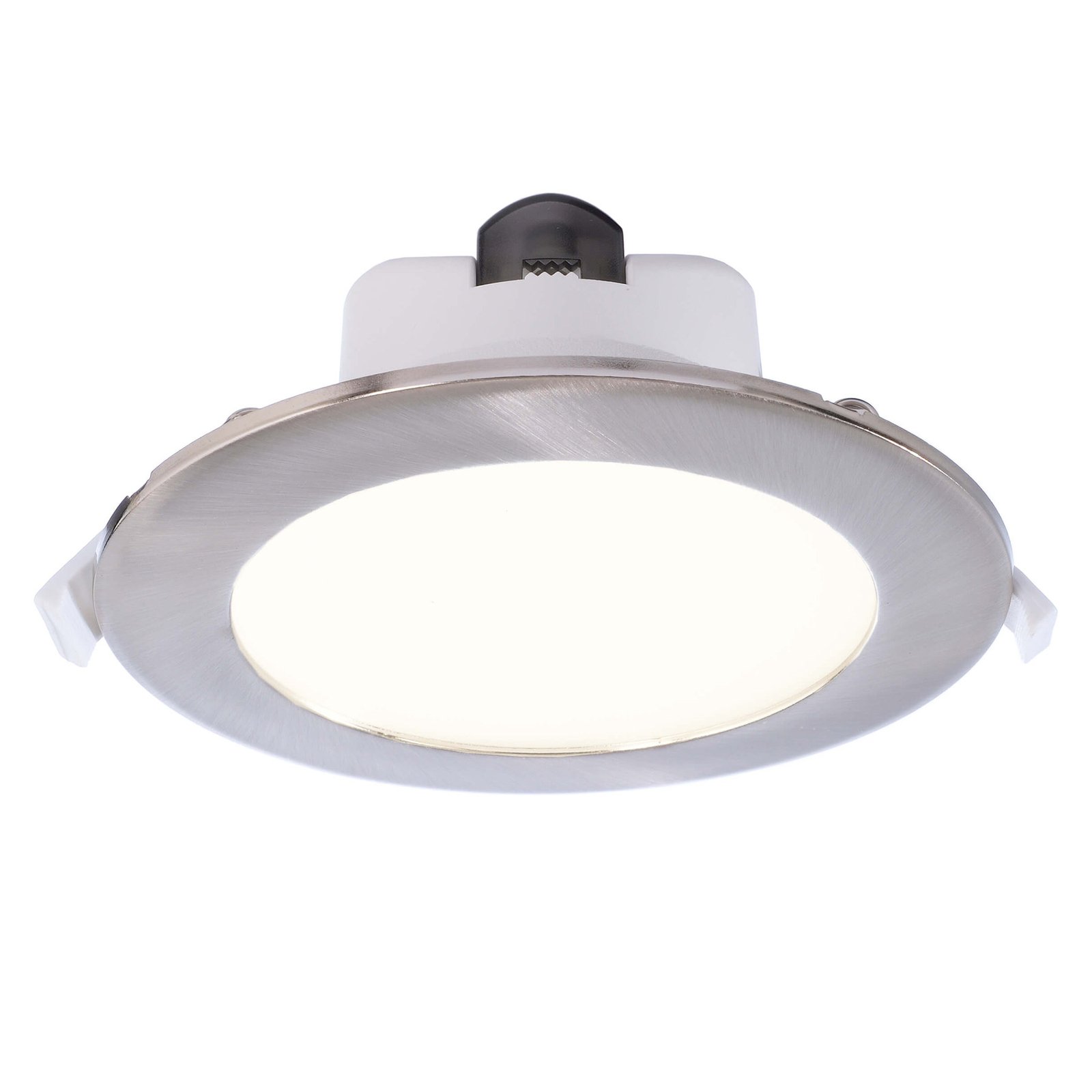 Zapustené LED svietidlo Acrux 120, biela Ø 14,5 cm