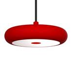 Boina LED pendant light, Ø 19 cm, red