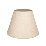 Kap Cone, beige, hoogte 30 cm, textiel