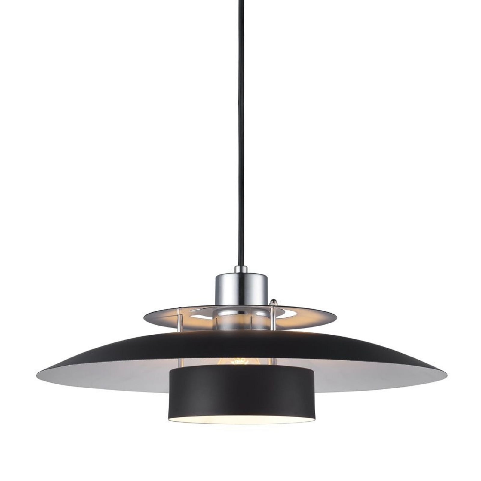 S&oslash;rup Taklampa &Oslash;40 Matt Black Halo Design - Vardagsrum - Metall