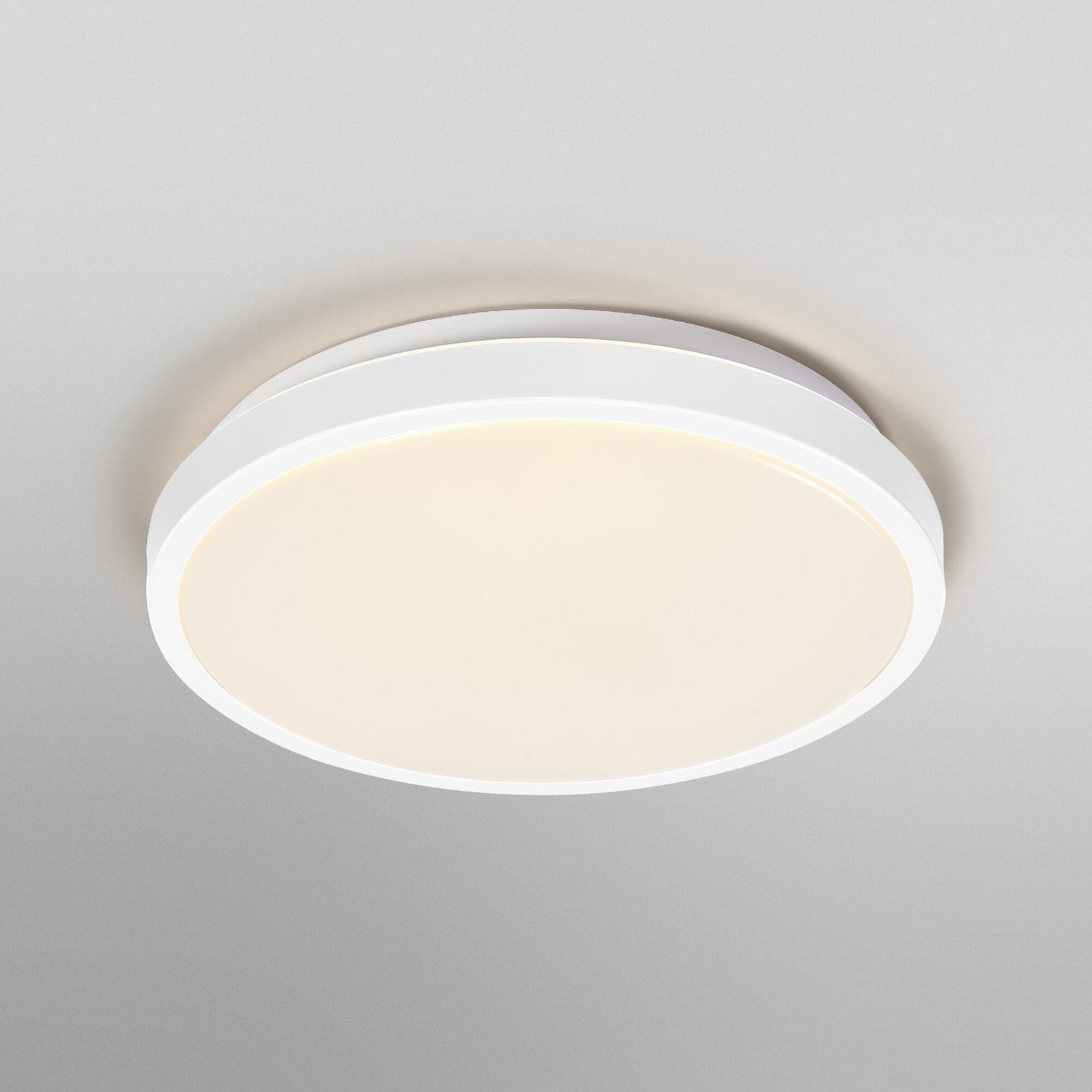Plafonnier LED OSRAM ORBIS LONDON, blanc, Ø 28 cm, métal