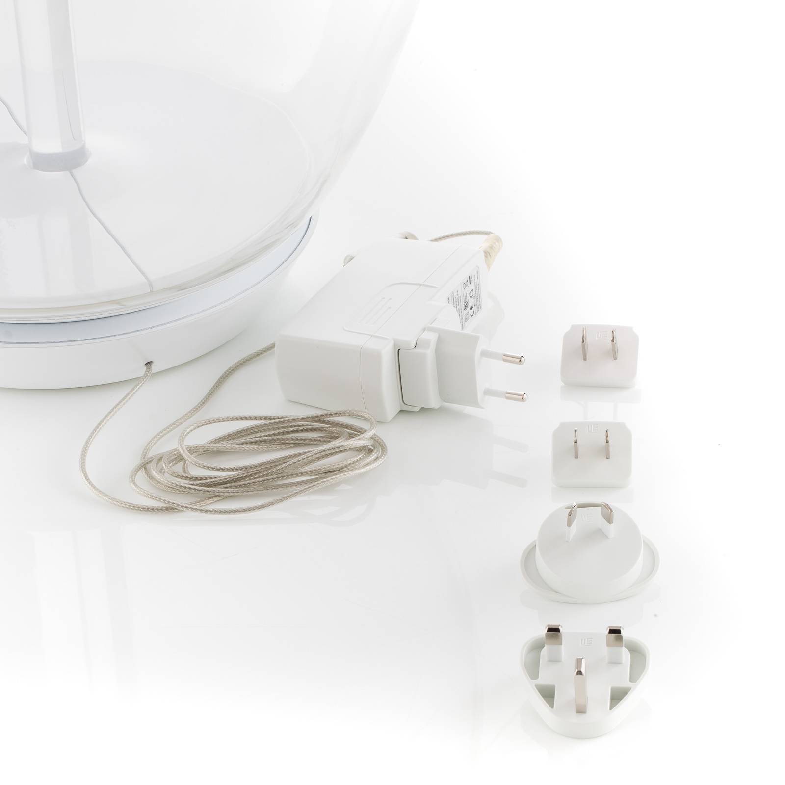 Artemide Empatia szklana lampa stołowa LED, Ø 36cm