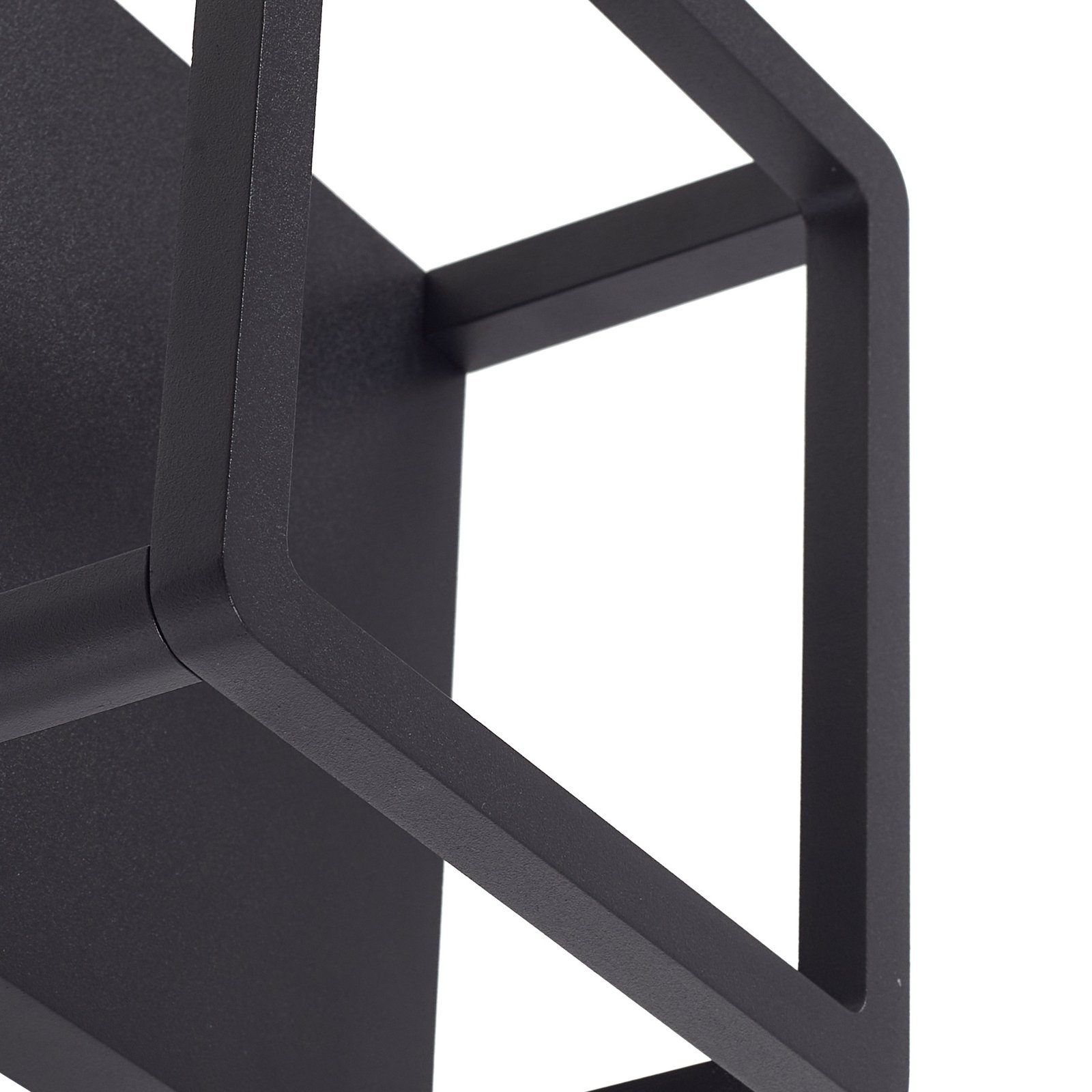 Thorvid LED Outdoor Wall Lamp H18 Black - Lucande