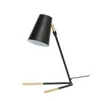 Slant Lampă de Masă Black/Brass - Hübsch