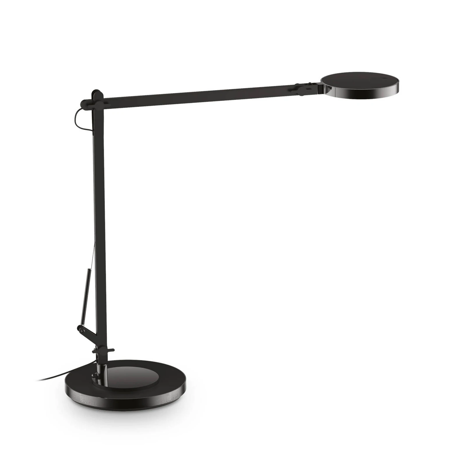 Ideal Lux Futura LED galda lampa melna