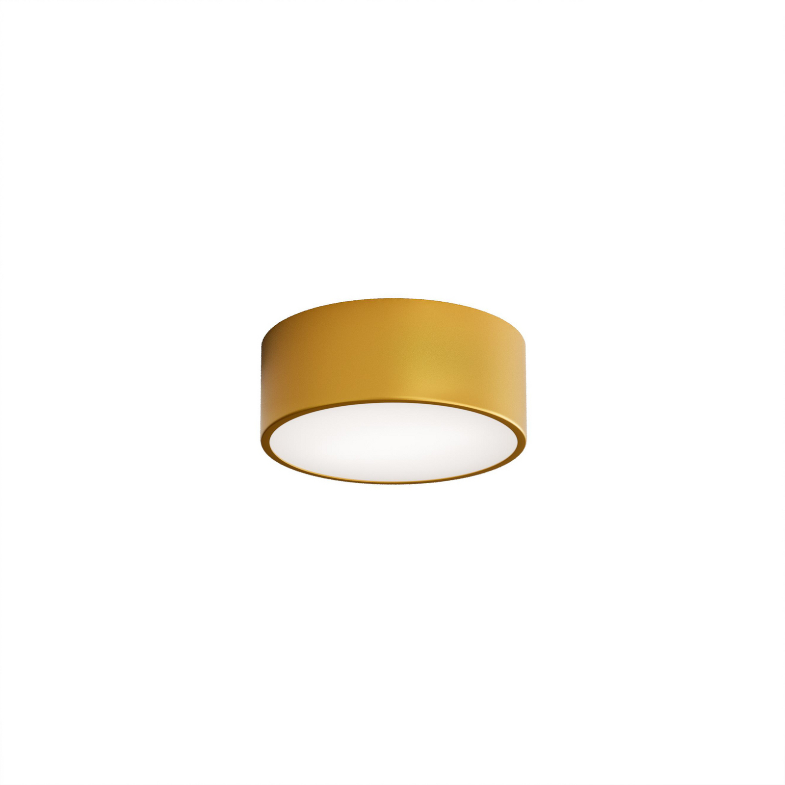 Deckenlampe Cleo 200, gold, Sensor, IP54, Ø 20 cm, Metall