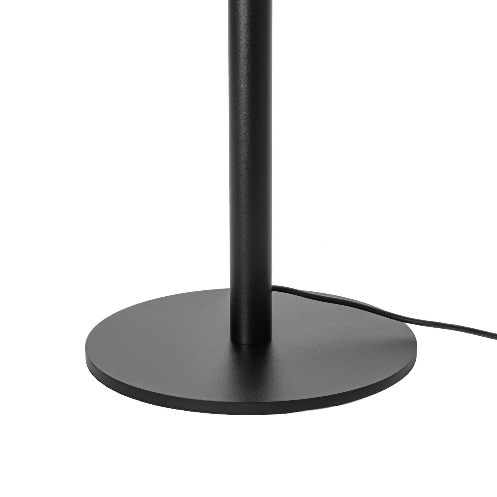 Frile LED floor lamp, black, dimmable, height 190 cm, metal - Arcchio