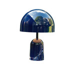 Bell Portátil Candeeiro de Mesa H28 IP44 Indigo - Tom Dixon