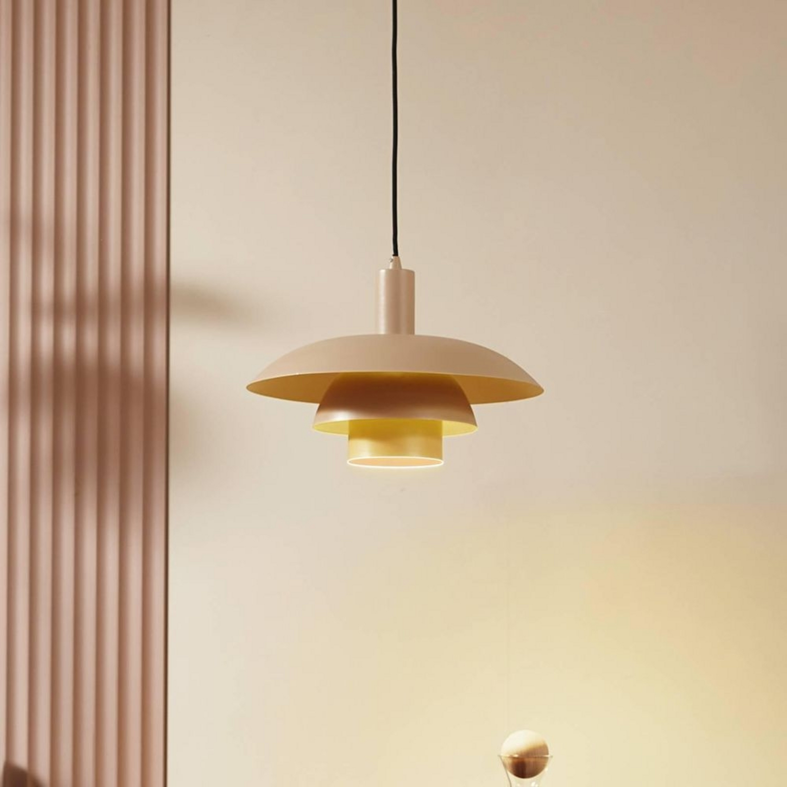 Elorri Pendant Beige - Lindby