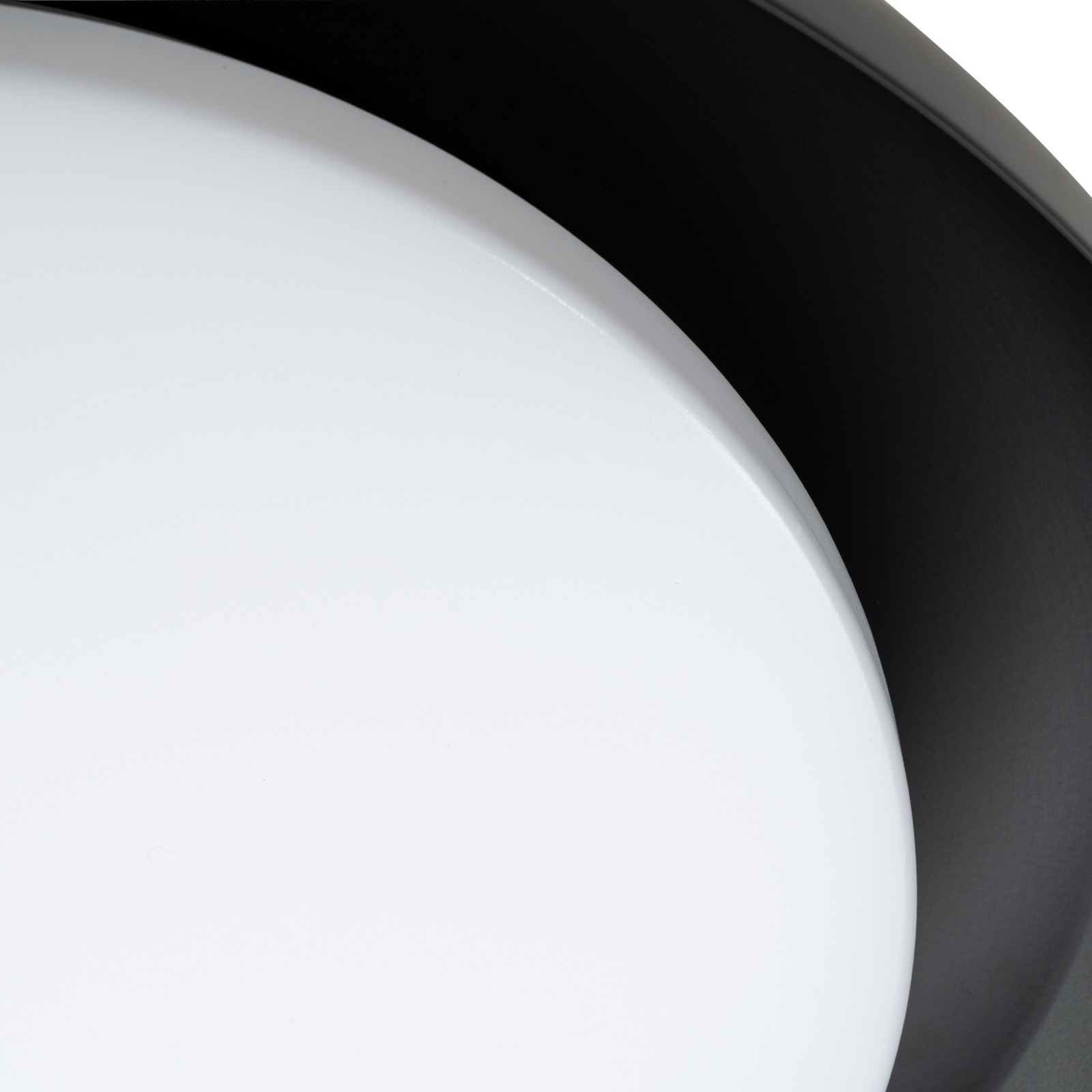 Florie LED-Deckenleuchte, Metall, schwarz, Ø 40 cm - Lindby Florie LED-Deckenleuchte, Metall, schwarz, Ø 40 cm - Lindby