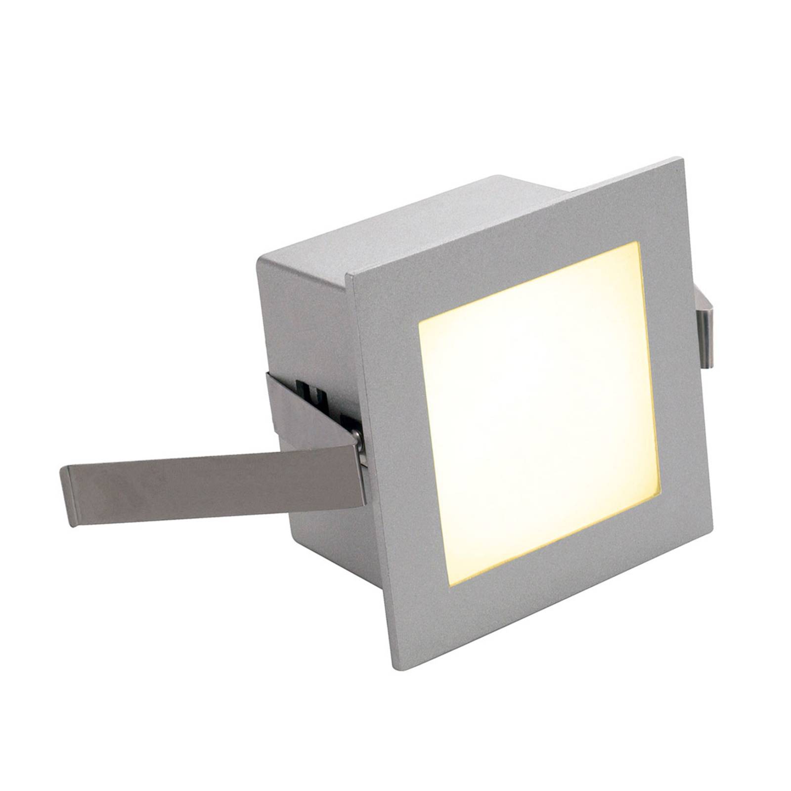 SLV lampe enc. LED Frame Basic 3 000 K argentée