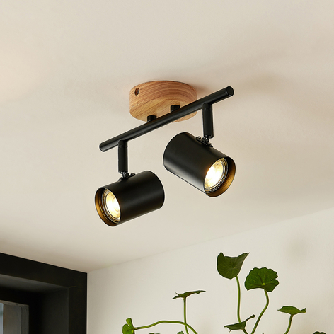 Lindby Xiomara taklampe, 2 lyskilder