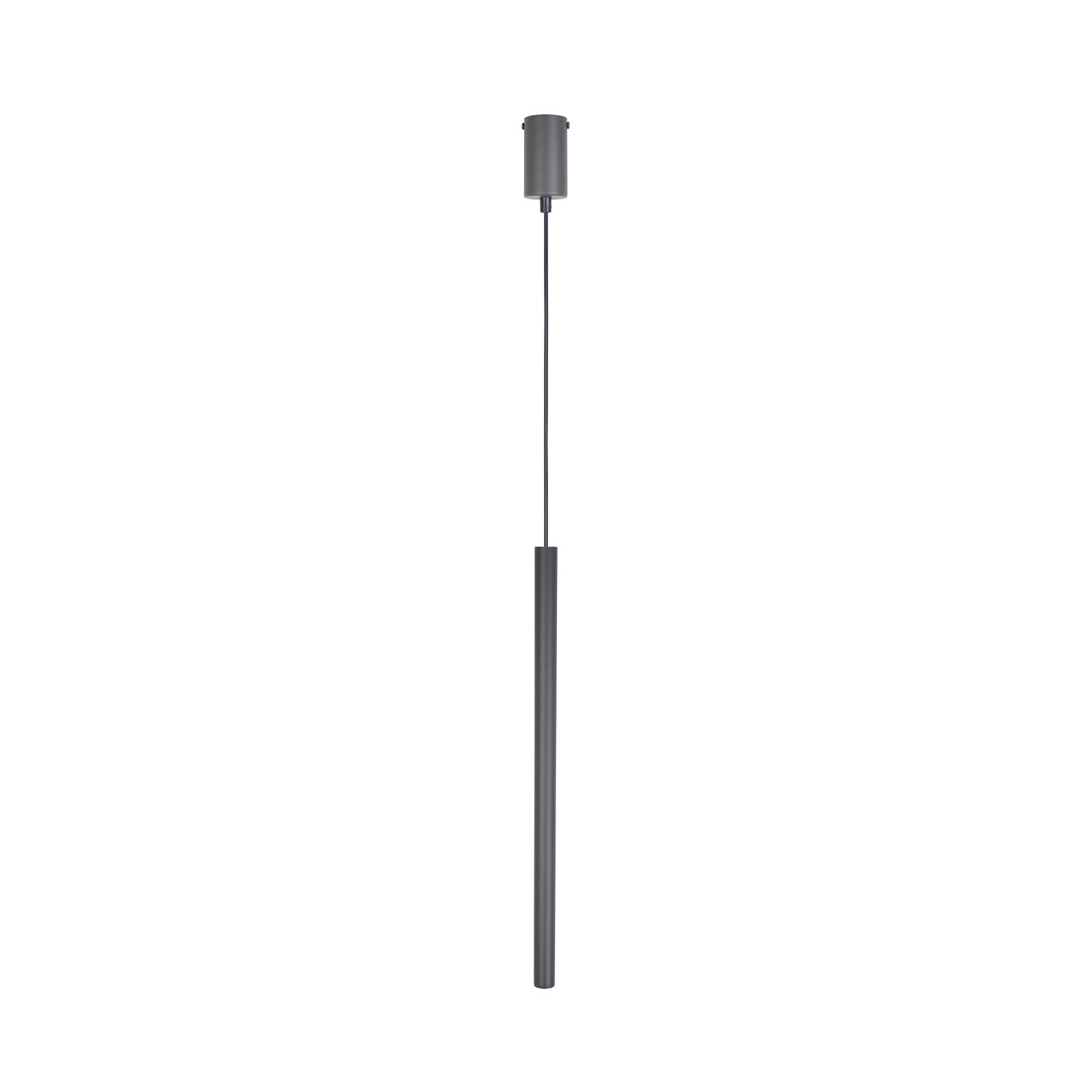 Hanglamp Sopel 1, olijfgroen, 1-lamp, staal, G9, Ø 5 cm